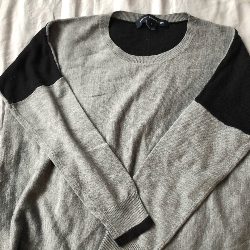 French Connection color block sweater
